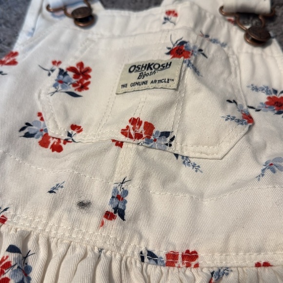 OshKosh‎ B’gosh Floral Baby Dress 18 month - Picture 3 of 4